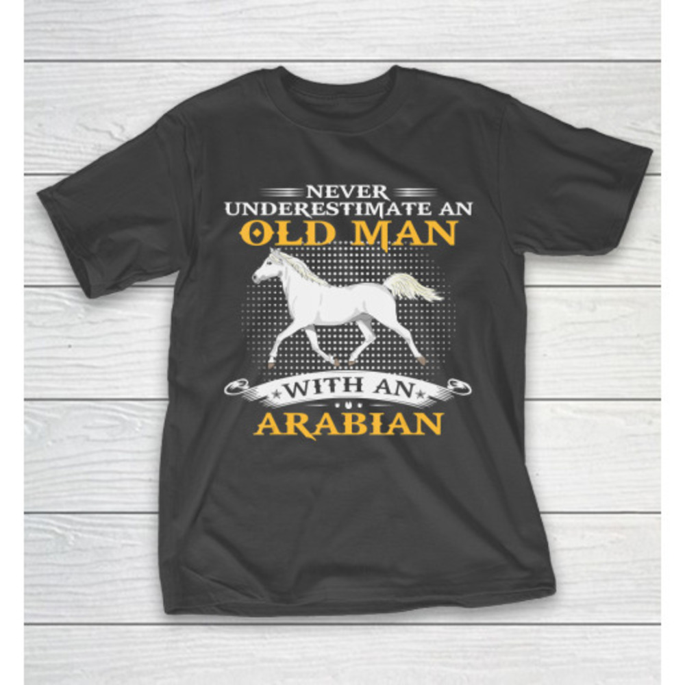 Father Gift Shirt Mens Never Underestimate An Old Man Tshirt